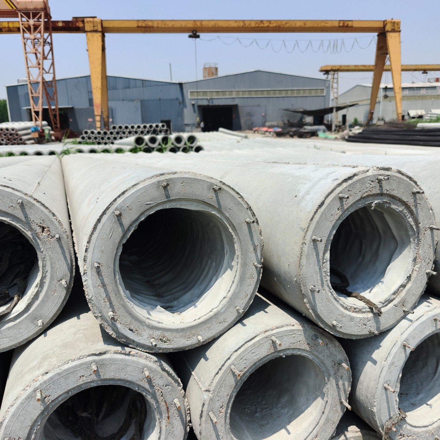 南沙150×10米预应力水泥电线杆